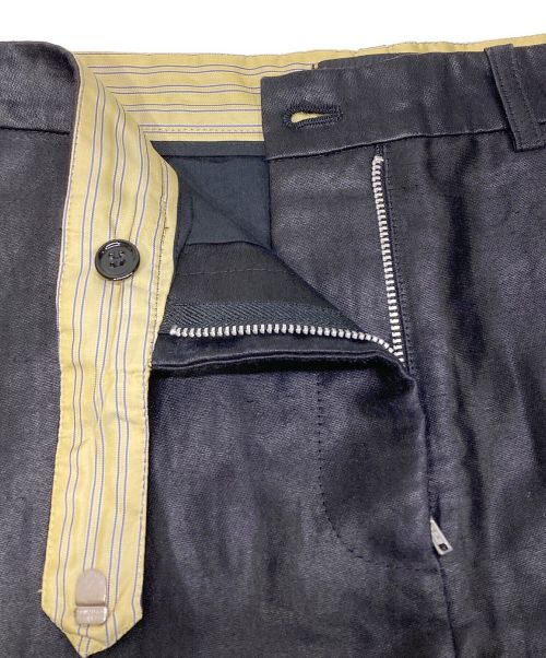 DRAWER（ドゥロワー）DRAWER (ドゥロワー) コーティングスカート ブラック サイズ:Sの古着・服飾アイテム