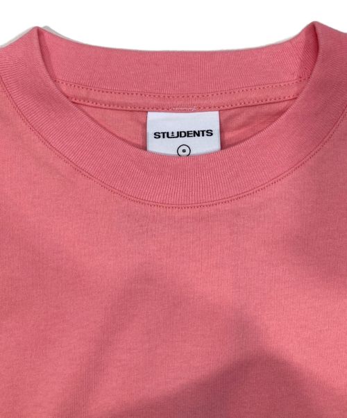Students Golf（スチューデンツゴルフ）Students Golf (スチューデンツゴルフ) スチューデンツTシャツ ピンク サイズ:S 未使用品の古着・服飾アイテム