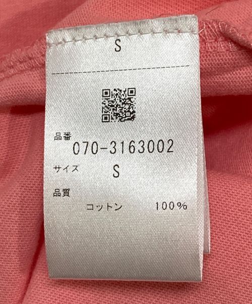 Students Golf（スチューデンツゴルフ）Students Golf (スチューデンツゴルフ) スチューデンツTシャツ ピンク サイズ:S 未使用品の古着・服飾アイテム