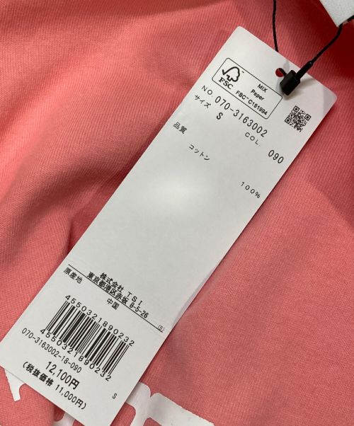 Students Golf（スチューデンツゴルフ）Students Golf (スチューデンツゴルフ) スチューデンツTシャツ ピンク サイズ:S 未使用品の古着・服飾アイテム