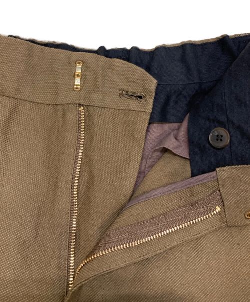 MUSE de Deuxieme Classe（ミューズ ドゥーズィエム クラス）MUSE de Deuxieme Classe (ミューズ ドゥーズィエム クラス) SANTIAGO スリットパンツ ブラウン サイズ:M (38)の古着・服飾アイテム