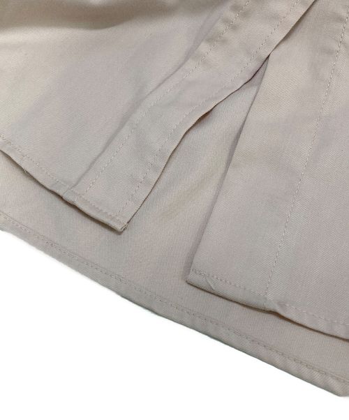 SOEJU（ソージュ）SOEJU (ソージュ) バンドカラーシャツワンピース ピンクベージュ サイズ:Freeの古着・服飾アイテム