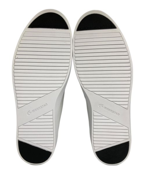 moon star（ムーンスター）moon star (ムーンスター) GENTLY (ジェントリー) コインローファー ホワイト サイズ:28cm 未使用品の古着・服飾アイテム