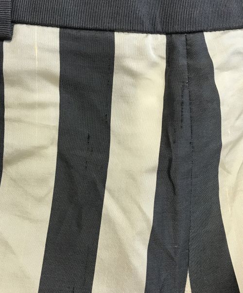 EMPORIO ARMANI（エンポリオアルマーニ）EMPORIO ARMANI (エンポリオアルマーニ) ストライプパンツ グレー×ベージュ サイズ:42の古着・服飾アイテム