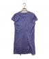 MM6 Maison Margiela (エムエムシックス メゾンマルジェラ) 半袖ギャザーワンピース パープル サイズ:S：3980円