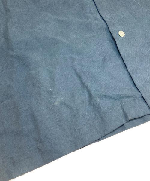 POLO RALPH LAUREN（ポロ・ラルフローレン）POLO RALPH LAUREN (ポロ・ラルフローレン) シルクコットン半袖オープンカラーシャツ’’CALDWELL’’ ブラック サイズ:Mの古着・服飾アイテム