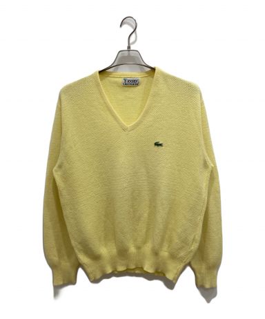 【入手困難】LACOSTE ニットセーターベスト 5 イエロー 大きいサイズ 3078000489429470_01_9597.jpeg