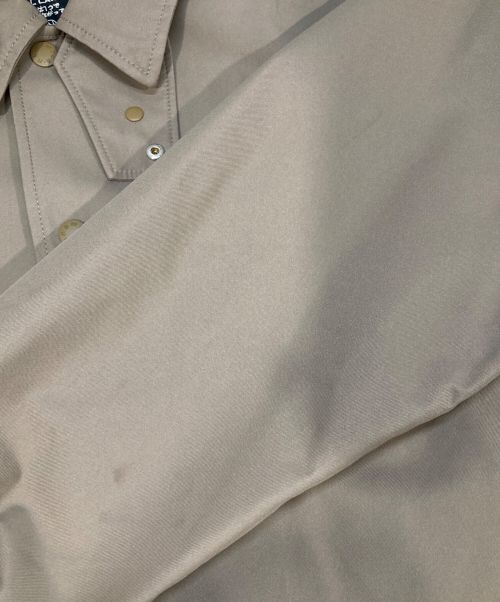 nanamica（ナナミカ）nanamica (ナナミカ) Coach Jacket/コーチジャケット ベージュ サイズ:Sの古着・服飾アイテム