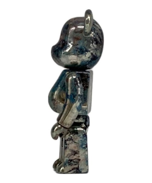 BE@RBRICK SILVER（ベアブリック）BE@RBRICK SILVER (ベアブリック) PUSHEAD (パスヘッド) ファッション小物 シルバーの古着・服飾アイテム