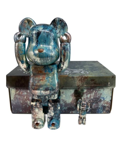 BE@RBRICK SILVER（ベアブリック）BE@RBRICK SILVER (ベアブリック) PUSHEAD (パスヘッド) ファッション小物 シルバーの古着・服飾アイテム