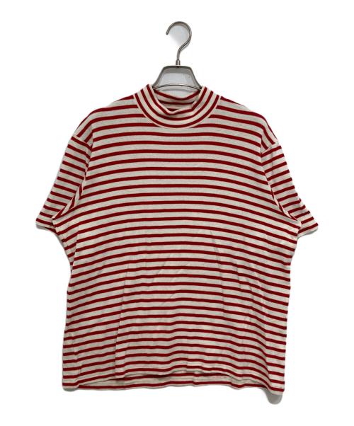 ANATOMICA（アナトミカ）ANATOMICA (アナトミカ) MOCK NECK TEE レッド サイズ:Lの古着・服飾アイテム