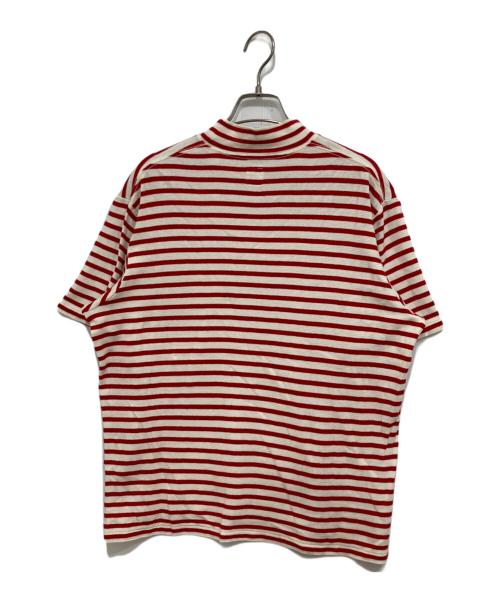 ANATOMICA（アナトミカ）ANATOMICA (アナトミカ) MOCK NECK TEE レッド サイズ:Lの古着・服飾アイテム