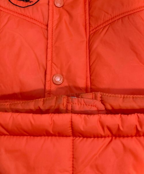 DIESEL（ディーゼル）DIESEL (ディーゼル) 中綿ベスト オレンジ サイズ:Sの古着・服飾アイテム
