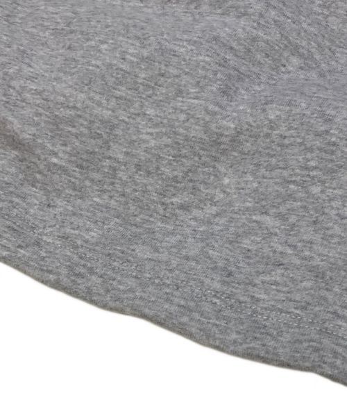 maison kitsune（メゾンキツネ）MAISON KITSUNE (メゾンキツネ) 裏起毛パーカーワンピース グレー サイズ:XSの古着・服飾アイテム