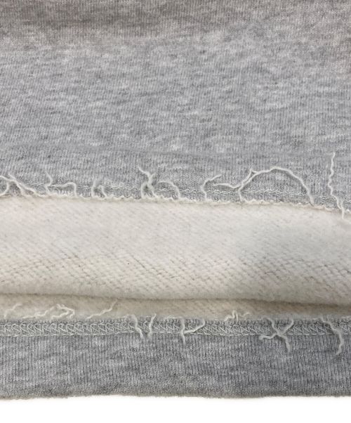 maison kitsune（メゾンキツネ）MAISON KITSUNE (メゾンキツネ) 裏起毛パーカーワンピース グレー サイズ:XSの古着・服飾アイテム