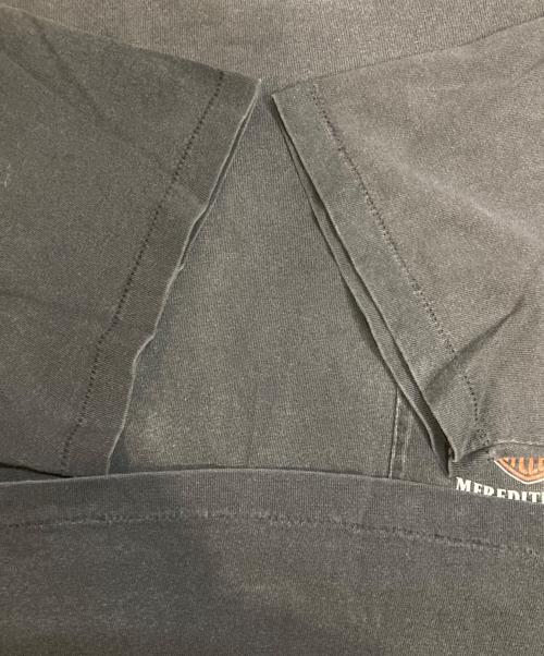 HARLEY-DAVIDSON（ハーレーダビッドソン）HARLEY-DAVIDSON (ハーレーダビッドソン) Hanes BEEFY ポケットカットソー ブラック サイズ:Lの古着・服飾アイテム