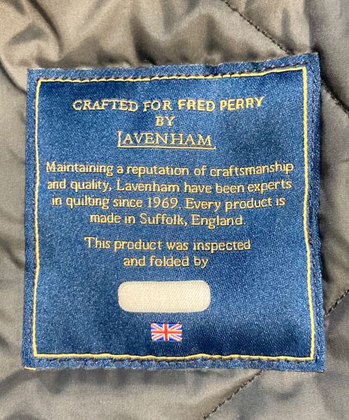 FRED PERRY（フレッドペリー）FRED PERRY (フレッドペリー) LAVENHAM (ラベンハム) QUILTED LINER グレー サイズ:Sの古着・服飾アイテム