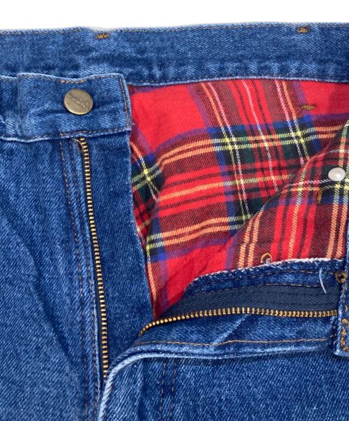 L.L.Bean（エルエルビーン）L.L.Bean (エルエルビーン) 裏フランネルデニムパンツ インディゴ サイズ:88.5cm (W35)の古着・服飾アイテム