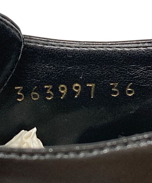 STELLA McCARTNEY（ステラマッカートニー）STELLA McCARTNEY (ステラマッカートニー) エリスプラットフォームシューズ ブラック サイズ:23cm (36)の古着・服飾アイテム