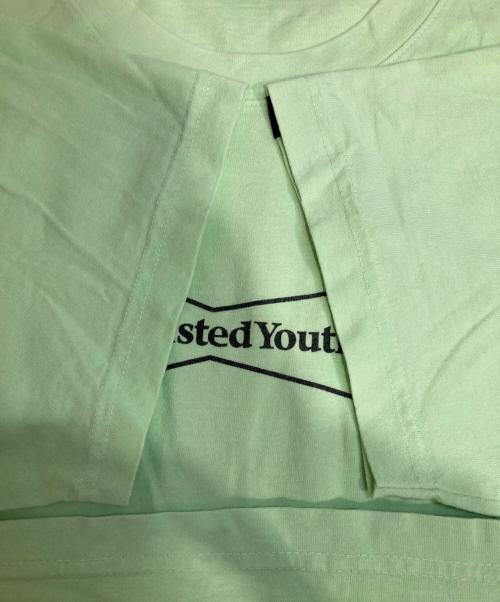 WASTED YOUTH（ウェイステッドユース）WASTED YOUTH (ウエステッド ユース) UNION (ユニオン) プリントデザインTシャツ 黄緑 サイズ:XLの古着・服飾アイテム