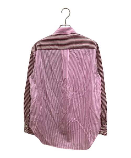 rag&bone（ラグアンドボーン）rag&bone (ラグアンドボーン) コットンマルチストライプシャツ レッド×ピンク サイズ:XSの古着・服飾アイテム