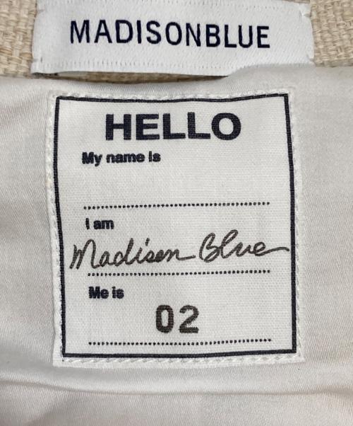 MADISON BLUE（マディソンブルー）MADISON BLUE (マディソンブルー) JUTE SHORT JACKET ベージュ サイズ:Mの古着・服飾アイテム