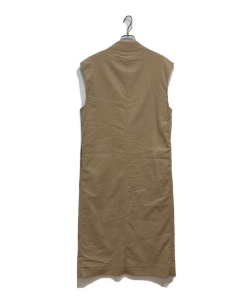 TODAYFUL（トゥデイフル）TODAYFUL (トゥデイフル) Dobby Linen Vest ベージュ サイズ:Mの古着・服飾アイテム