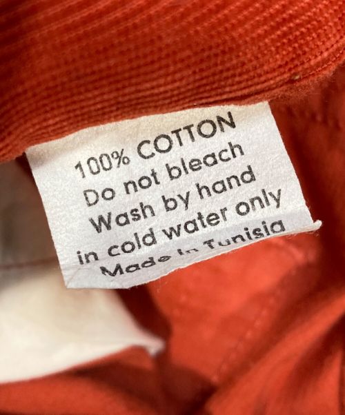 DRIES VAN NOTEN（ドリスヴァンノッテン）DRIES VAN NOTEN (ドリスヴァンノッテン) コーデュロイパンツ オレンジ サイズ:76cm (W30)の古着・服飾アイテム