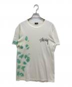 stussyステューシー）の古着「タイダイ染めカットソー」｜アイボリー