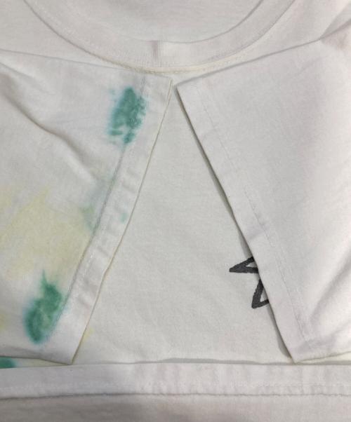 stussy（ステューシー）stussy (ステューシー) タイダイ染めカットソー アイボリー サイズ:Sの古着・服飾アイテム