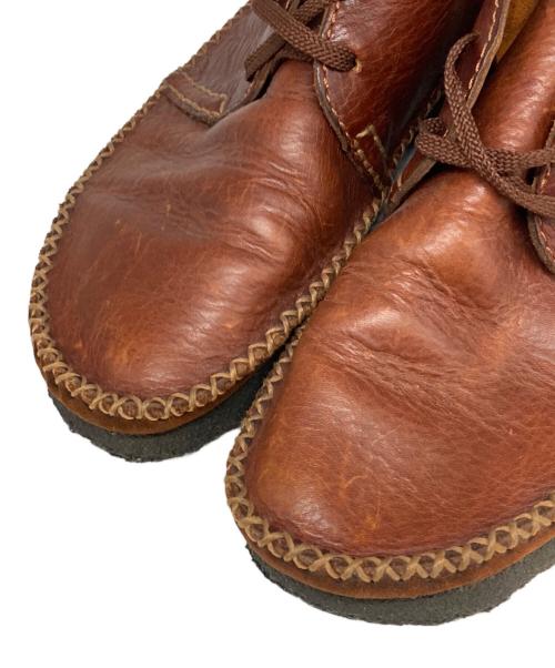 CLARKS（クラークス）CLARKS (クラークス) チロリアンシューズ ブラウン サイズ:28cm（US10）の古着・服飾アイテム
