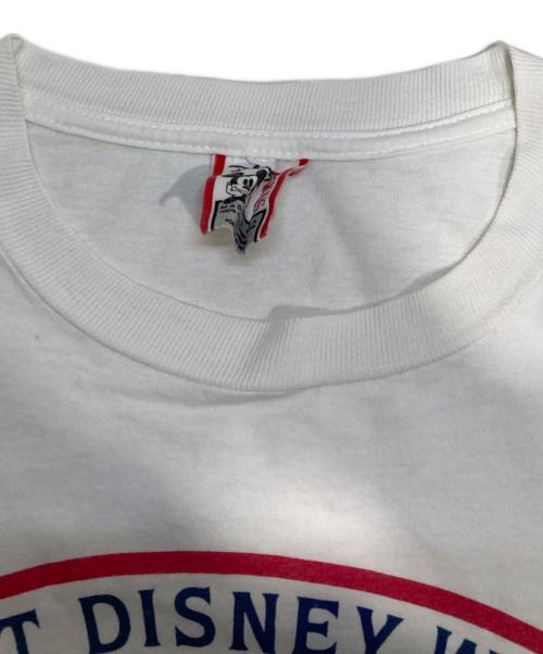 DISNEY（ディズニー）Disney (ディズニー) Tシャツ ホワイト サイズ:XXLの古着・服飾アイテム