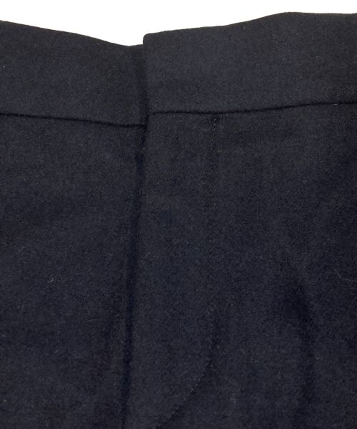 DRAWER（ドゥロワー）DRAWER (ドゥロワー) フランネルスリムパンツ ネイビー サイズ:38の古着・服飾アイテム