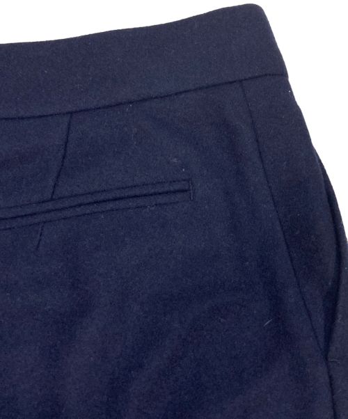 DRAWER（ドゥロワー）DRAWER (ドゥロワー) フランネルスリムパンツ ネイビー サイズ:38の古着・服飾アイテム