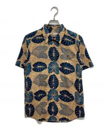 pataloha（パタロハ）の古着「メンズ・マリヒニ・パタロハ・シャツ」｜ブラウン