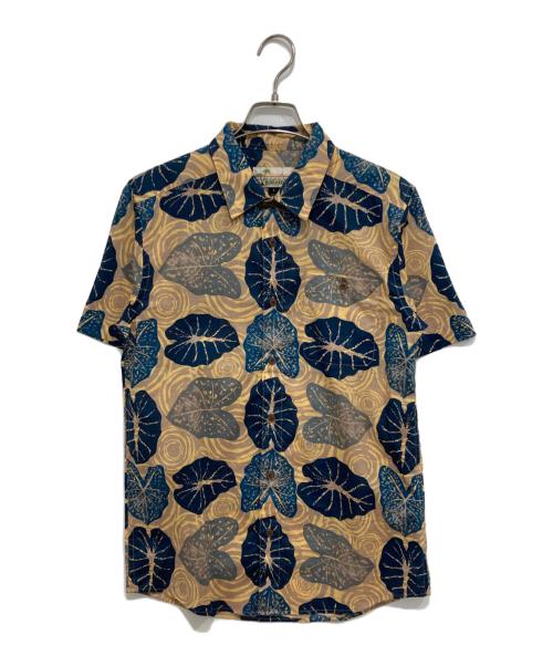 pataloha（パタロハ）pataloha (パタロハ) メンズ・マリヒニ・パタロハ・シャツ ブラウン サイズ:Sの古着・服飾アイテム