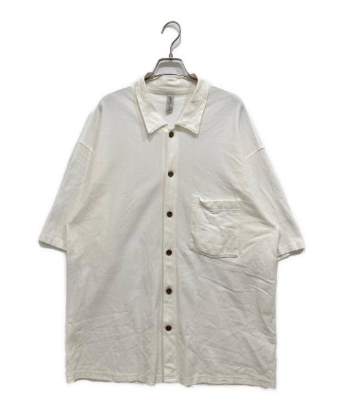 HEALTH（ヘルス）HEALTH (ヘルス) 鹿の子シャツ ホワイト サイズ:Lの古着・服飾アイテム