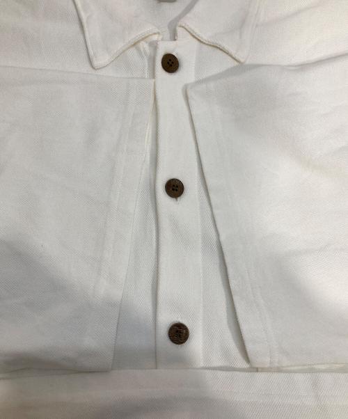 HEALTH（ヘルス）HEALTH (ヘルス) 鹿の子シャツ ホワイト サイズ:Lの古着・服飾アイテム