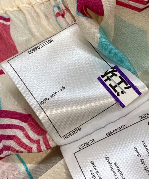 CHANEL（シャネル）CHANEL (シャネル) 総柄ワンピース マルチカラー サイズ:S (36)の古着・服飾アイテム