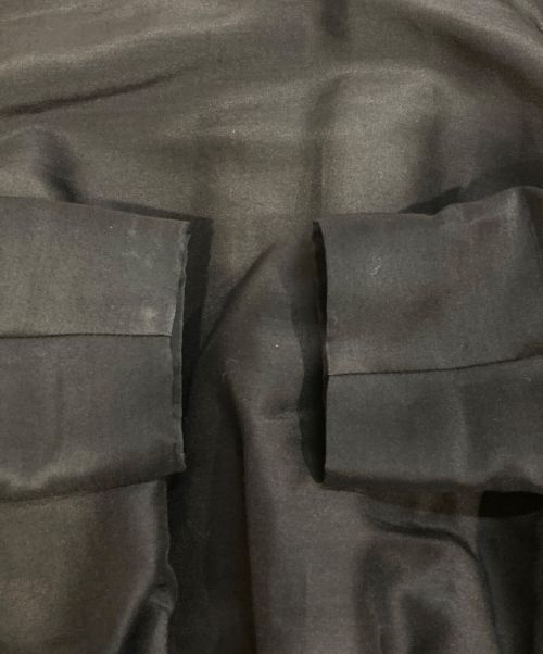 DRAWER（ドゥロワー）Drawer (ドゥロワー) ギャザーワンピース ブラック サイズ:Sの古着・服飾アイテム