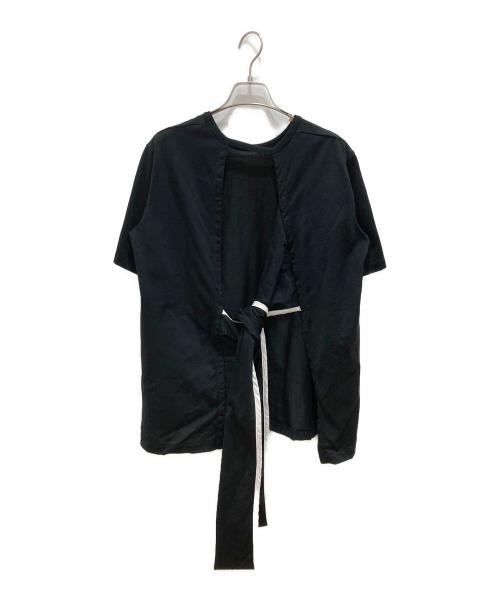 1er Arrondissement（プルミエ アロンディスモン）1er Arrondissement (プルミエ アロンディスモン) バックリボンカットソー ブラック サイズ:Mの古着・服飾アイテム