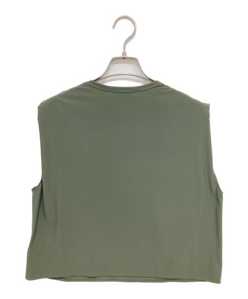 STUNNING LURE（スタニングルアー）STUNNING LURE (スタニングルアー) スイムジャージークロップドタンク グリーン サイズ:Mの古着・服飾アイテム