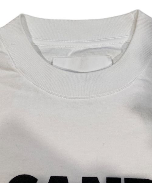 JIL SANDER（ジルサンダー）JIL SANDER (ジルサンダー) ロゴカットソー ホワイト サイズ:XSの古着・服飾アイテム