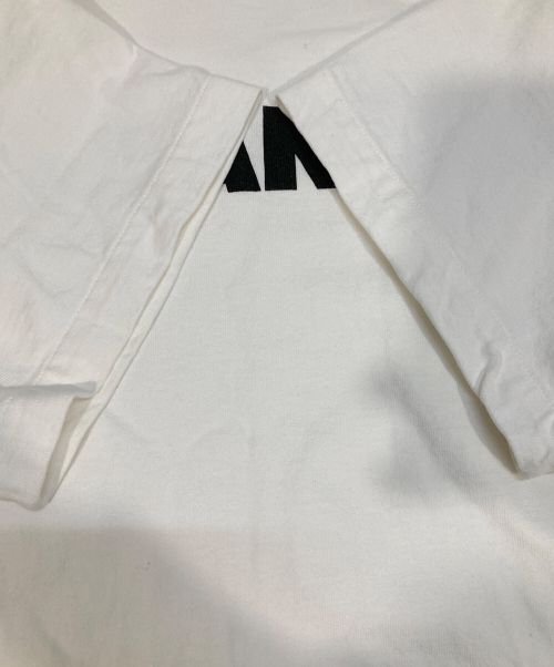 JIL SANDER（ジルサンダー）JIL SANDER (ジルサンダー) ロゴカットソー ホワイト サイズ:XSの古着・服飾アイテム