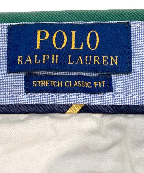 POLO RALPH LAUREN（ポロ・ラルフローレン）POLO RALPH LAUREN (ポロ・ラルフローレン) ハーフパンツ グリーン サイズ:86cm (W34)の古着・服飾アイテム