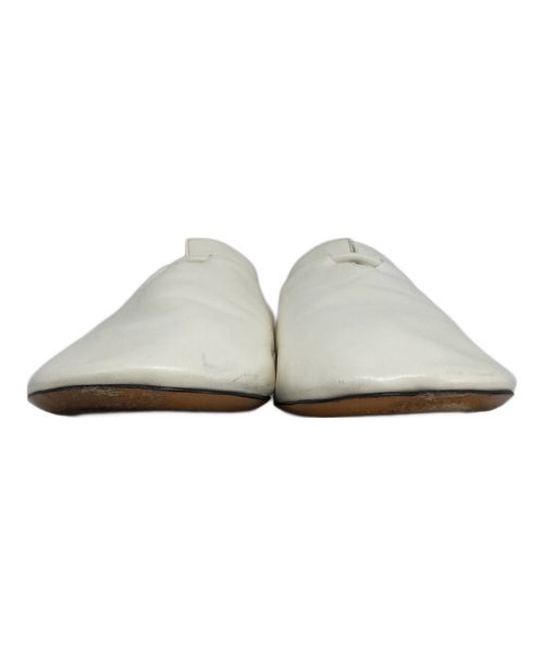 LOEWE（ロエベ）LOEWE (ロエベ) FLAMENCO BALLERINAパンプス ホワイト サイズ:23.5cm(37)の古着・服飾アイテム