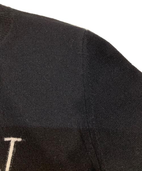 VALENTINO（ヴァレンティノ）VALENTINO (ヴァレンティノ) VLTNロゴニット ブラック サイズ:Mの古着・服飾アイテム