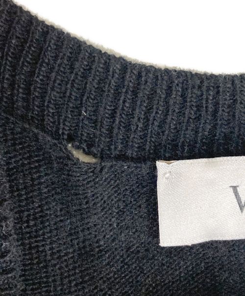 VALENTINO（ヴァレンティノ）VALENTINO (ヴァレンティノ) VLTNロゴニット ブラック サイズ:Mの古着・服飾アイテム