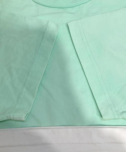 RHC Ron Herman（アールエイチシー ロンハーマン）RHC Ron Herman (アールエイチシー ロンハーマン) グラデーションカットソー グリーン サイズ:Lの古着・服飾アイテム