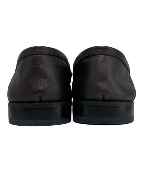Caminando（カミナンド）Caminando (カミナンド) COIN ローファー ブラウン サイズ:7 未使用品の古着・服飾アイテム